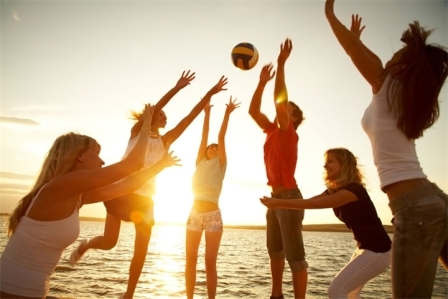 Спорт і активні ігри на дачі - запорука здоров'я і гарного настрою!