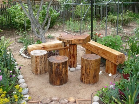 Зона відпочинку в саду: організувати подібне місце дуже просто