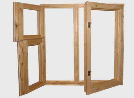 Більш дешеві дерев'яні вікна, які не менш якісно послужать дачного будинку