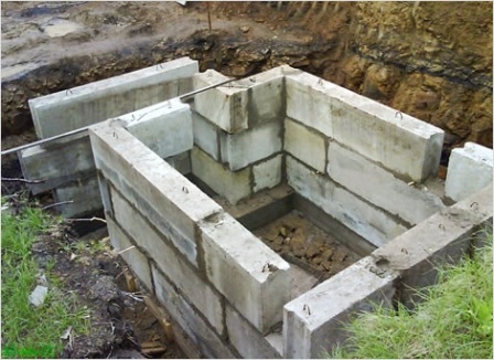 Зведення стін льоху: блоки, цегла, бетон, металокаркас