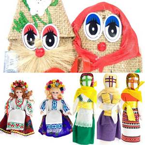 Мотанки, домовики, украинские куклы