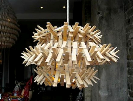 Потолочный светильник своими руками из дерева (55 фото)